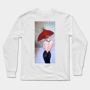 Long Cool Woman In A Black Dress Long Sleeve T-Shirt